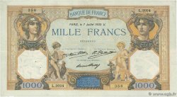 1000 Francs CÉRÈS ET MERCURE FRANCE 1932 F.37.07 TTB