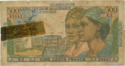 500 Francs Pointe à Pitre GUADELOUPE 1946 P.36 pr.B