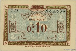 10 Centimes FRANCE régionalisme et divers  1918 JP.135.02 pr.SUP