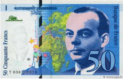 50 Francs SAINT-EXUPÉRY FRANCE 1993 F.72.02 pr.NEUF