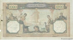 1000 Francs CÉRÈS ET MERCURE FRANCE 1927 F.37.01 TB