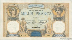 1000 Francs CÉRÈS ET MERCURE FRANCE 1936 F.37.09 TB