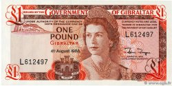 1 Pound GIBRALTAR 1988 P.20e