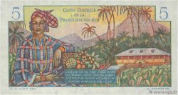 5 Francs Bougainville AFRIQUE ÉQUATORIALE FRANÇAISE  1946 P.20B FDC