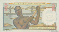 5 Francs AFRIQUE OCCIDENTALE FRANÇAISE (1895-1958) 1943 P.36 NEUF