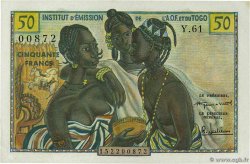 50 Francs FRENCH WEST AFRICA (1895-1958)  1956 P.45 UNC