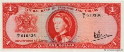 1 Dollar TRINIDAD and TOBAGO  1964 P.26c AU+