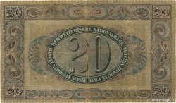 20 Francs SUISSE  1927 P.33e TB