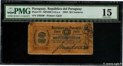 50 Centavos PARAGUAY  1894 P.087