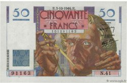 50 Francs LE VERRIER FRANCE 1946 F.20.06 SPL