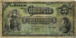 5 Bolivianos BOLIVIEN  1900 PS.132 SGE