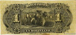 1 Boliviano BOLIVIA  1887 PS.221b EBC