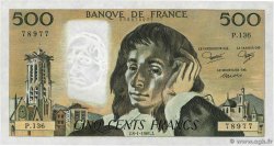500 Francs PASCAL FRANCE 1981 F.71.23 pr.SPL