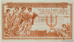 50 Francs FRANCE regionalismo e varie Limoges 1920 P.- SPL