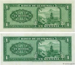 1 Quetzal Lot GUATEMALA  1971 P.052h UNC-