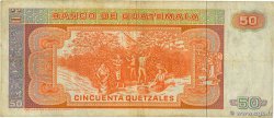 50 Quetzales GUATEMALA  1985 P.070 S