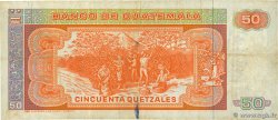 50 Quetzales GUATEMALA  1987 P.070 TB