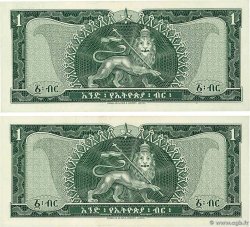 1 Dollar Consécutifs ÄTHIOPEN  1966 P.25a VZ
