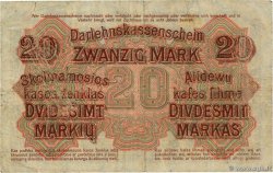 20 Mark ALLEMAGNE Kowno 1918 P.R131 TB