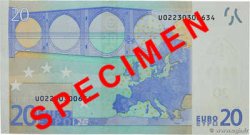 20 Euro EUROPE  2002 P.03u NEUF