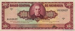 100 Cordobas NICARAGUA  1962 P.112 MBC+