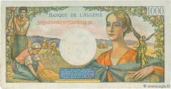 1000 Francs réserve ALGÉRIE  1945 P.096 pr.SPL