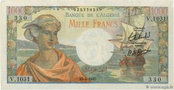 1000 Francs réserve ARGELIA  1945 P.096