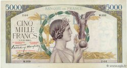5000 Francs VICTOIRE Impression à plat FRANCIA  1939 F.46.13 MBC