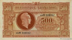 500 Francs MARIANNE fabrication anglaise FRANCE  1945 VF.11.02 XF