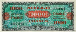 1000 Francs FRANCE FRANKREICH  1945 VF.27.01 VZ