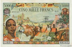 5000 Francs ZENTRALAFRIKANISCHE REPUBLIK  1980 P.11 fVZ