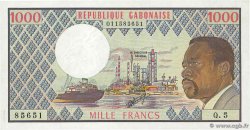 1000 Francs GABON  1978 P.03c XF+