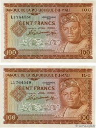 100 Francs Consécutifs MALI  1960 P.07a fST+