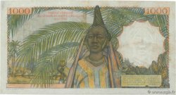 1000 Francs FRENCH WEST AFRICA  1955 P.48 XF-