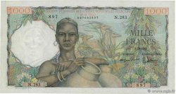 1000 Francs AFRIQUE OCCIDENTALE FRANÇAISE (1895-1958)  1955 P.48 SUP+