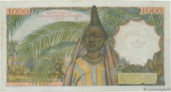 1000 Francs FRENCH WEST AFRICA  1955 P.48 XF