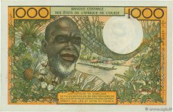 1000 Francs WEST AFRICAN STATES  1969 P.103Af AU-