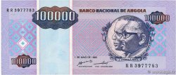 100000 Kwanzas Reajustados ANGOLA 1995 P.139 ST