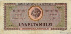 100000 Lei ROUMANIE 1947 P.059 B+
