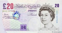 20 Pounds ENGLAND 1999 P.390b