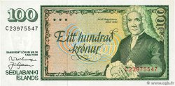 100 Kronur ICELAND 1986 P.54a