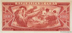 100 Pesos Spécimen KUBA  1961 P.099s fST+