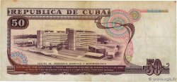 50 Pesos CUBA  1990 P.111 BC+