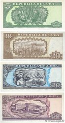 5 au 50 Pesos Lot KUBA  1998 P.116 au P.118 ST