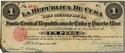 1 Peso CUBA  1869 P.061 SPL+
