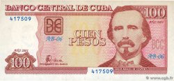100 Pesos CUBA 2001 P.124