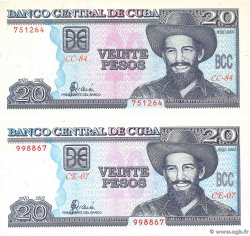 20 Pesos CUBA 2001 P.118c/d