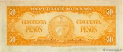 50 Pesos CUBA  1960 P.081c XF