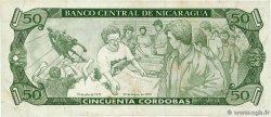 50 Cordobas NICARAGUA  1991 P.177b VF