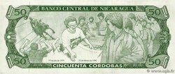 50 Cordobas NICARAGUA  1991 P.177b XF+